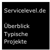 Servicelevel.de 
Überblick
Typische Projekte